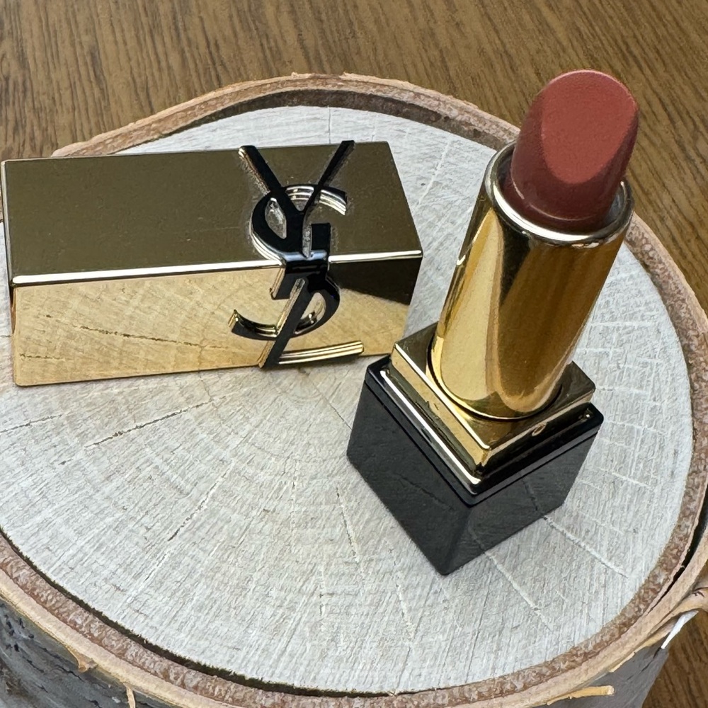 YSL Yves Saint Laurent Rouge Pur Couture Lipstick Travel Size - Nu Muse - Picture 8 of 12